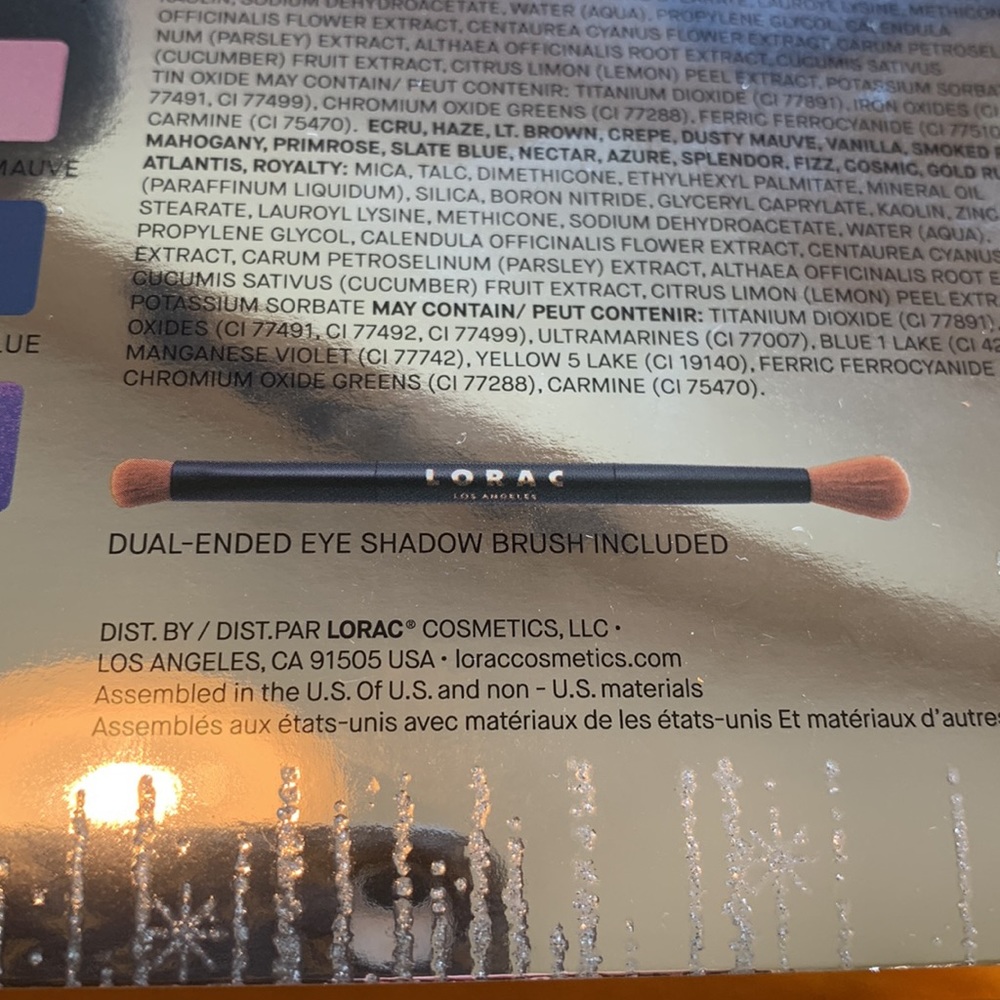 LORAC SHINE BRIGHT PRO EYE SHADOW PALETTE, $154 value, NIB - Picture 5 of 10